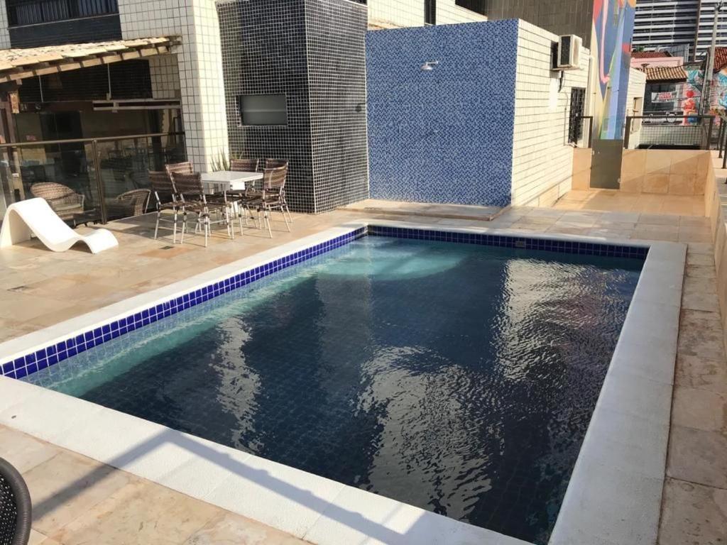 402 Lindo Flat Mobiliado Praia De Iracema Fortaleza  Esterno foto